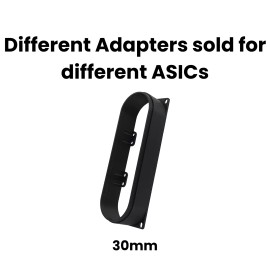 Antminer Front + PSU 8 Inch Fan Shroud Silencer KS5 KS3 K7 KA3 S21 S19 D9 L7 HS3 - 30mm