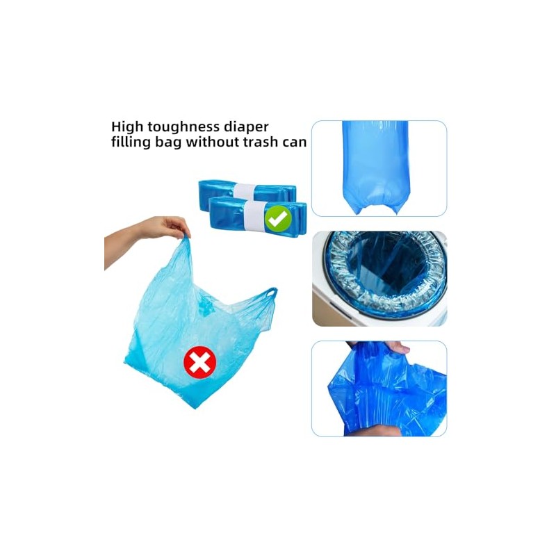 Nappy Bin Refill Bags, Nappy Bin Refill Cassettes, Universal Size