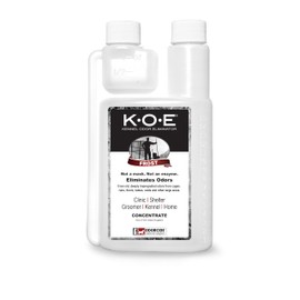 Odorcide K.O.E Kennel Odor Eliminator Concentrate – For Cages, Runs & More – For Home & Kennel w/Safe, Non-Enzymatic Formula - Frost Scent -16 oz