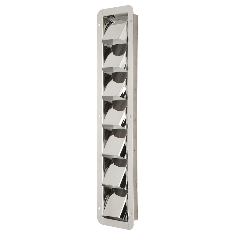 Marine Vent Grill Cover 304 Stainless Steel Louver 7 Slots