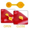 QIYUDA 15 Pcs Gas Can Vent Caps, Plastic Tank Nozzle