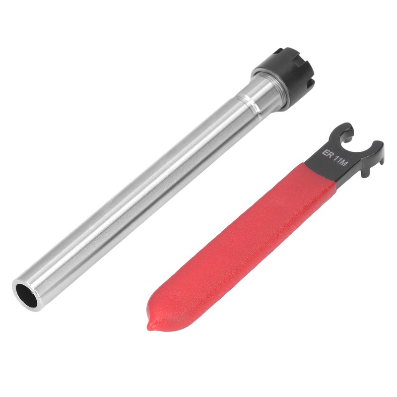 Collet Chuck Holder Straight Long CNC Milling Extension Rod 1‑7mm