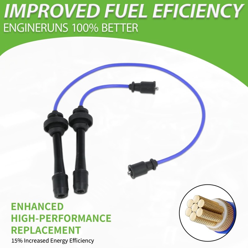 Set of 2 Ignition Coils Pack GN10301 FP85-18-100C-9U UF407 &