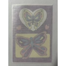 Mark I Vintage Mark 1 Scratch Sniff bubblegum Iron-On Sticker BUTTERFLIES Sheets Morgan