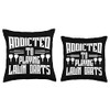 Addicted To Playing Lawn Darts Throw Pillow