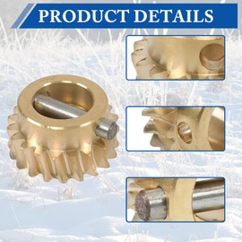 WFLNHB Snowblower Auger Worm Gear Replacement for Ariens St824 924050 52402600 52422700 524026 924082