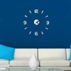 WGFOIP Stylish 3D Frameless DIY Wall Clocks with Acrylic Mirror