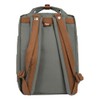 Doughnut Dreamwalker Macaroon Backpack Grey-Green, gray, Minimalistic