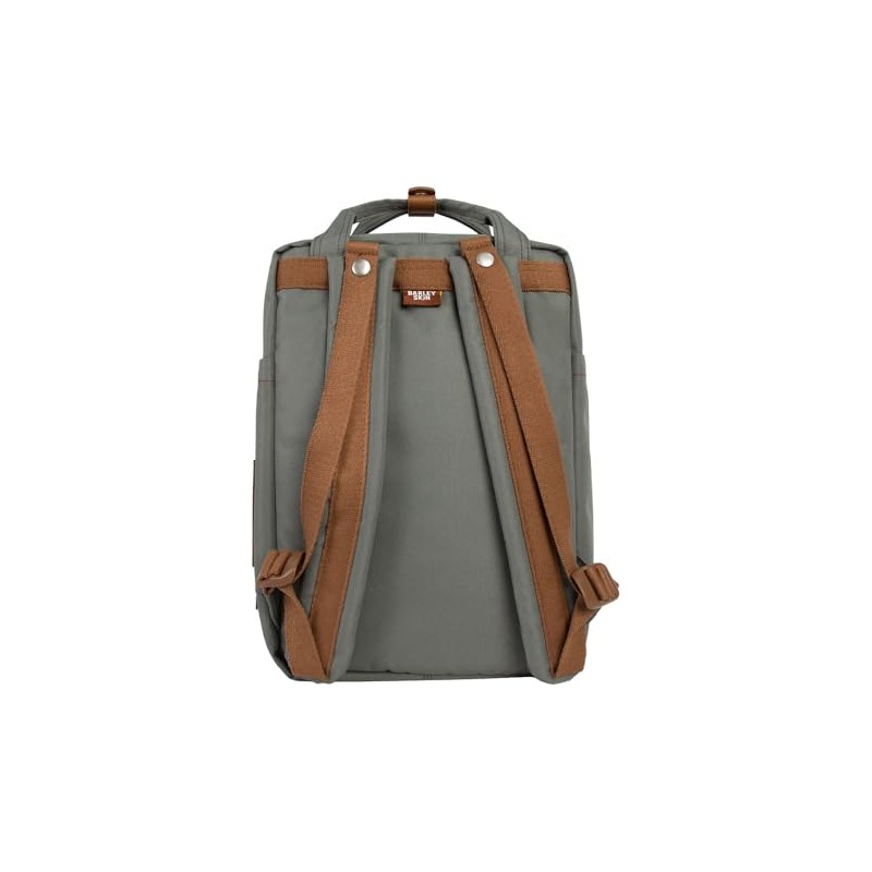 Doughnut Dreamwalker Macaroon Backpack Grey-Green, gray, Minimalistic