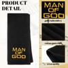 Buryeah 2 Pcs Pastor Towels for Men Pastor Hand Towel
