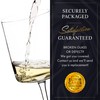 Square Wine Glasses Set of 4 - 14 oz -