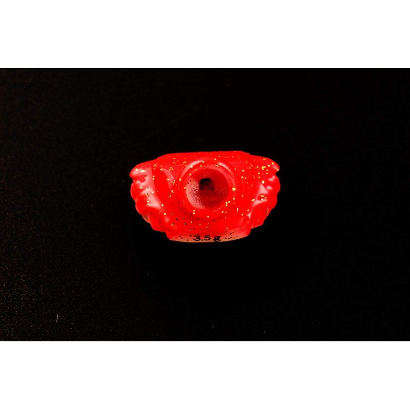 JACKALL Crab Climber, Chinu, 0.13 oz (3.5 g), Pearl Glow