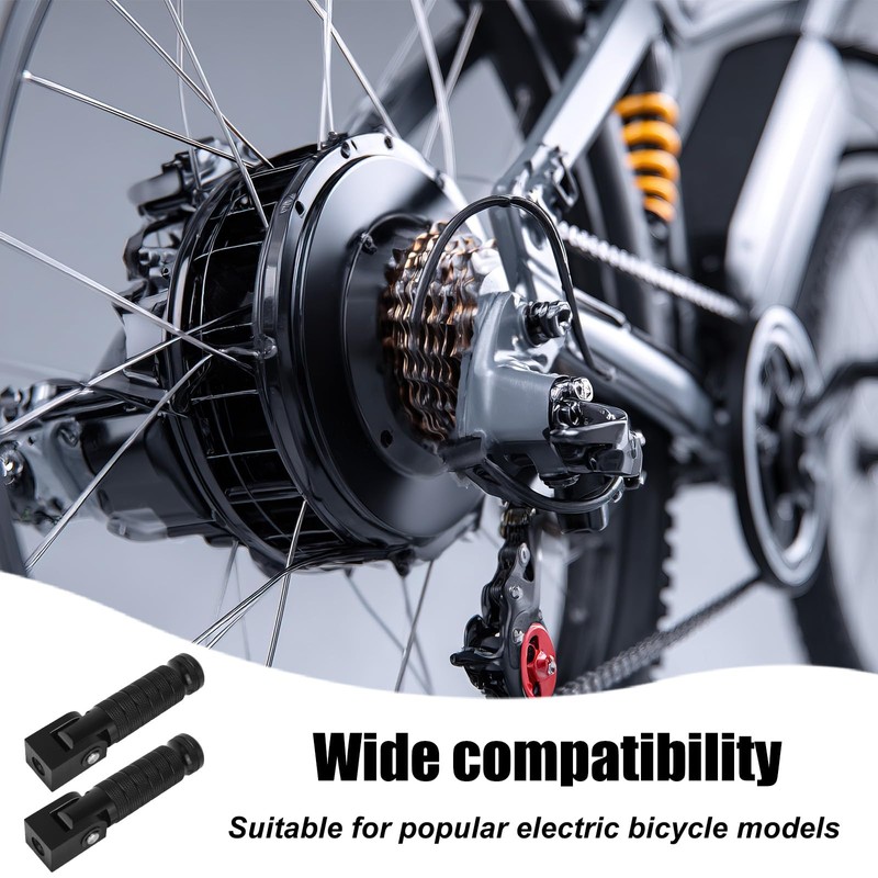 2pcs Electric Bike Foot Pegs for Ridstar Super and Macfox