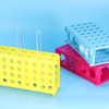PATIKIL 80 Wells Tube Rack, 1 Pcs Vial Rack Four