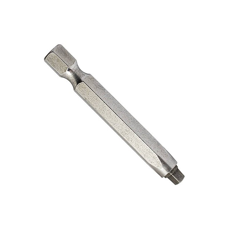 Square Drive Bits - 6” Long Impact Driver Bit Set