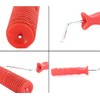 BUUEERR 7" DIY Patterned Paint Roller Decorative Rubber Roller Decorative