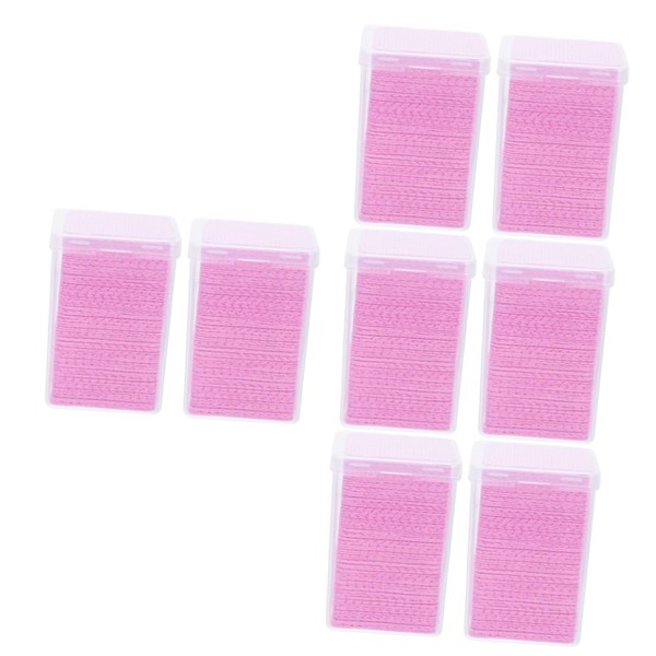 Minkissy 1600pcs Eyelash Extension Cleaning Pads Glue Bottle Wipes Nonwoven