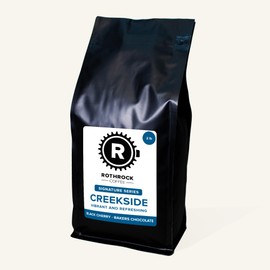 Rothrock Coffee - Creekside Blend Coffee Beans Medium Roast Whole Bean, Specialty Coffee - 2lb Bag