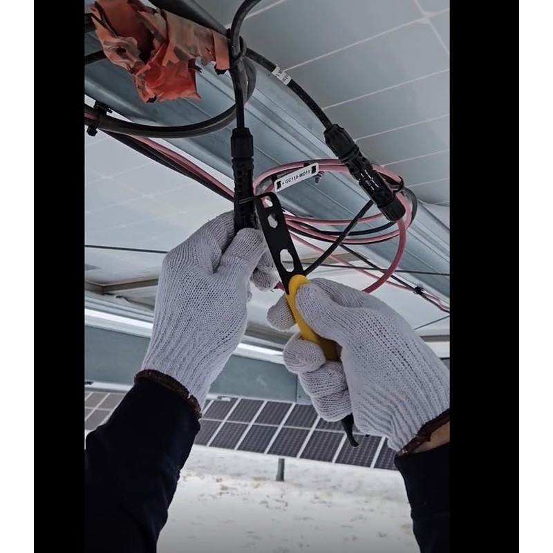 Rack-A-Tiers Solar Serpent 5-in-1 Multipurpose Solar Connector Tool for MC4,