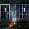 2 Pcs Halloween Horror Window Cover, Scary Curtain Window Door