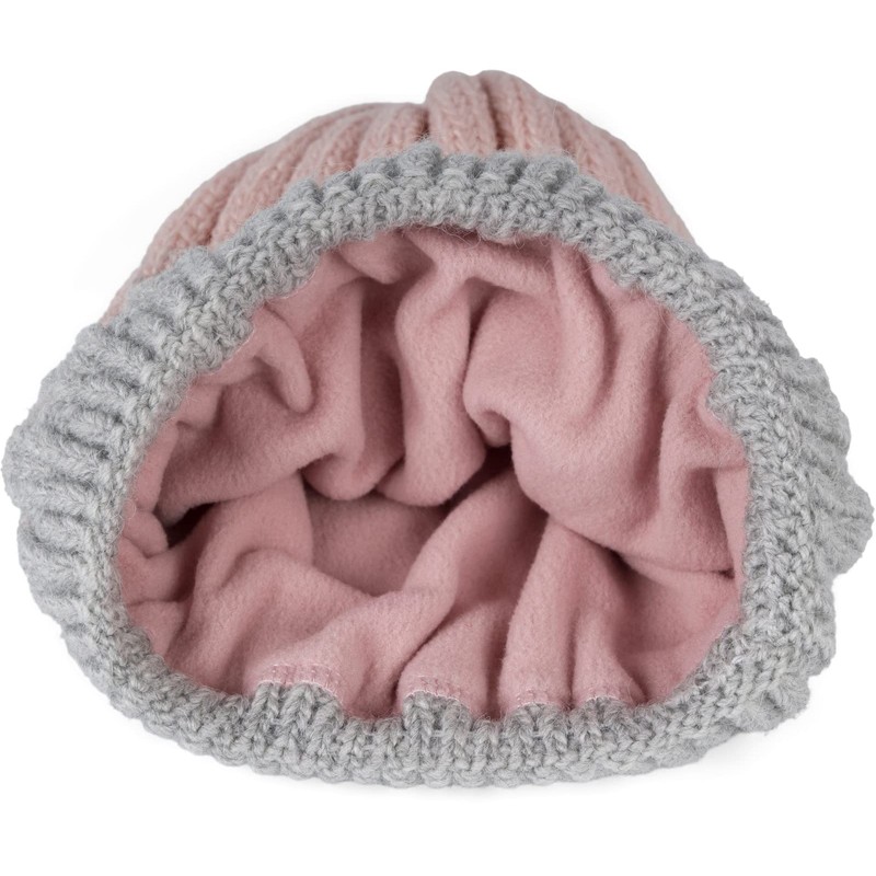 styleBREAKER 04024196 Unisex Knitted Hat with Colour Gradient and Rib