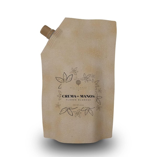 Mil Flores Pouch de Crema de Manos y Cuerpo FLORES