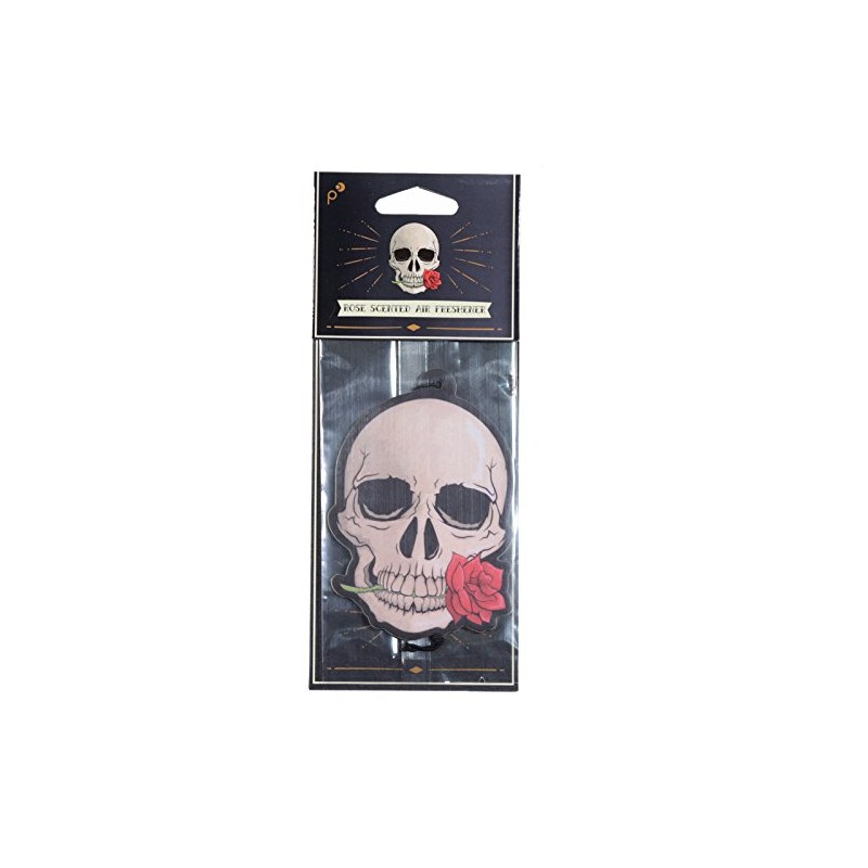 Gothic Skull Design Rose Fragranced Air Freshener