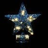 Emopeak 20 LED Christmas Tree Topper, 8 x 10 Inch