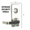 NUSET Richmond Commercial Grade 2 Entry Interconnected Lever and Deadbolt