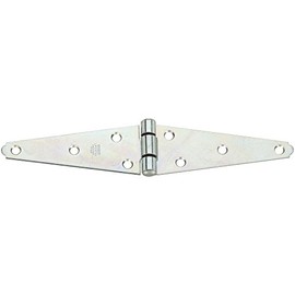 National Hardware 282BC Heavy Strap Hinge, 6-Inch, Zinc