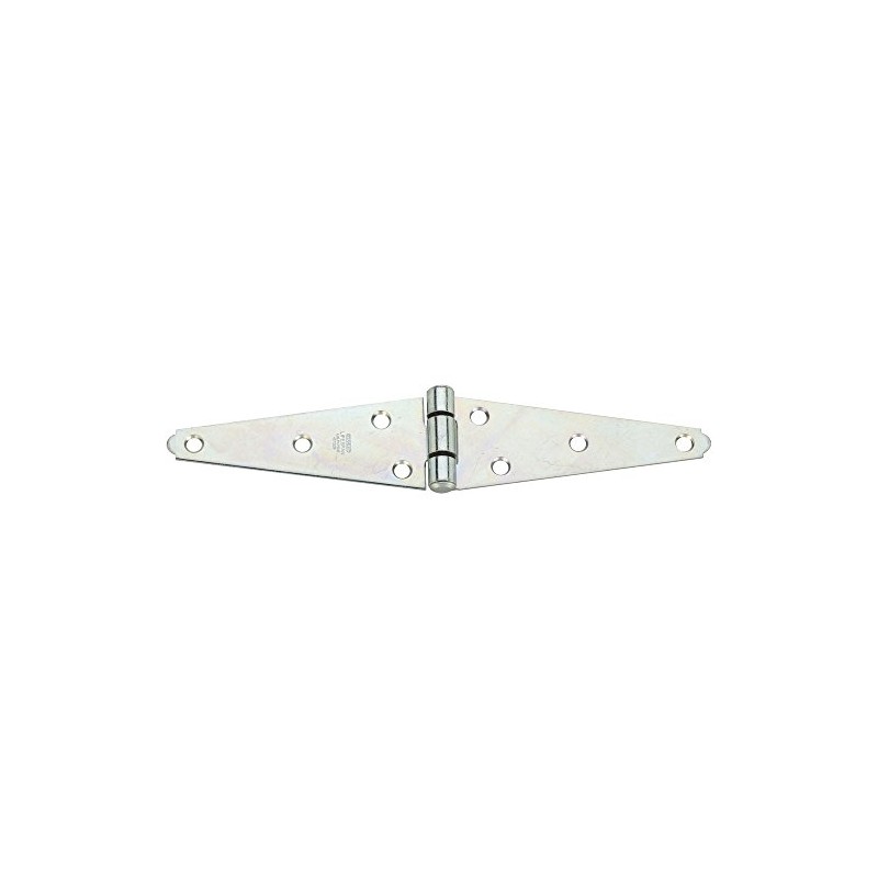 National Hardware 282BC Heavy Strap Hinge, 6-Inch, Zinc