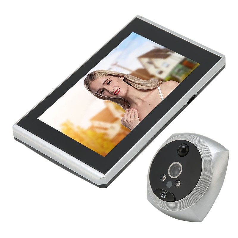 Digital Door Viewer Peephole 1080P Color Night Vision Human Body
