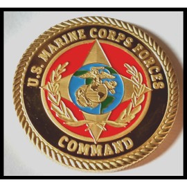 Marine Corps Forces Command Military Challenge Honor Coin