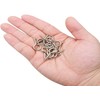 1 Inch Small Screw Eyes Metal Screw Hooks Ring Screws