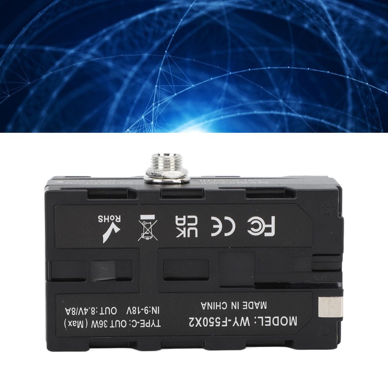 Dummy Battery NP F970 F750 F570 F550 DC Coupler Continuous