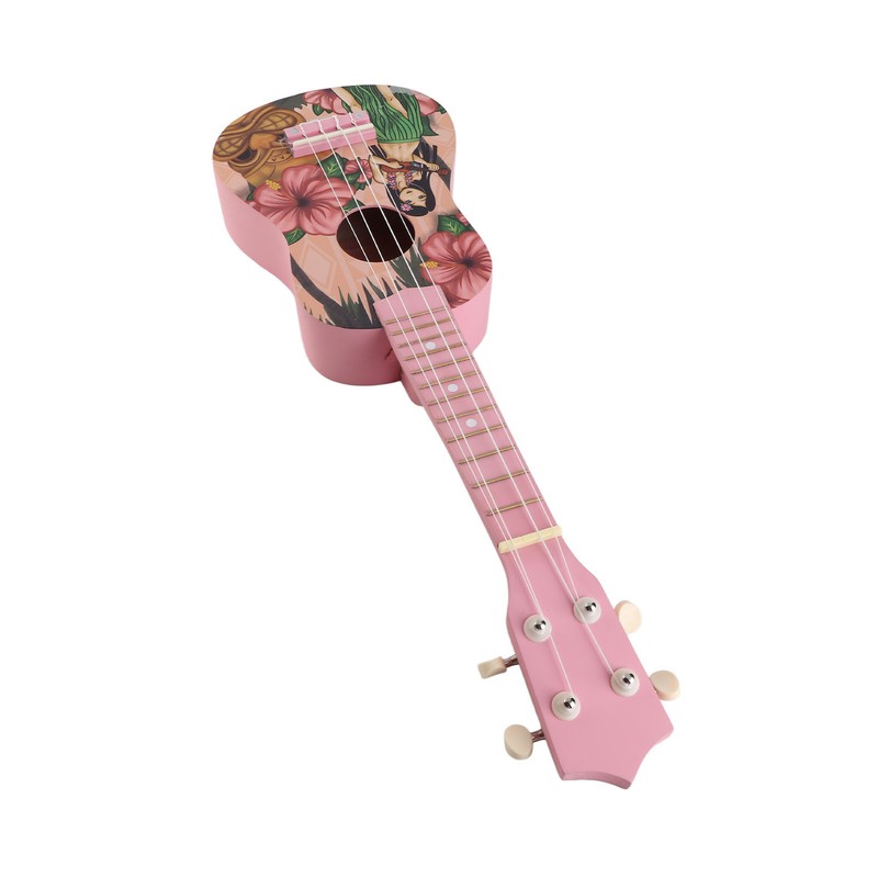 21in Ukulele with Store Bag 4‑String Guitar for Beginners Children