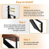 Zwinz Steel Stair Riser 1 Step, Metal Stair Stringers for