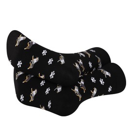 Pyoul Australian Shepherd Socks 1 Pair Socks for Australian Shepherd Dog Gift for Pet Mom Gift, black