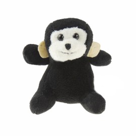 Glamour Girlz Baby Girl Boy Newborn Kids Childrens Child Animal Dog Puppy Cat Kitten Elephant Bunny Monkey Teddy Farm Jungle Birthday Gift Idea SMALL Plush Cuddly Soft Stuffed Toy (Black Monkey)