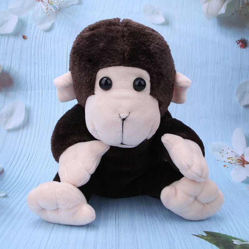 Plush Cloth Monkey Shaped Golf Club Head Cover Protective Headcover