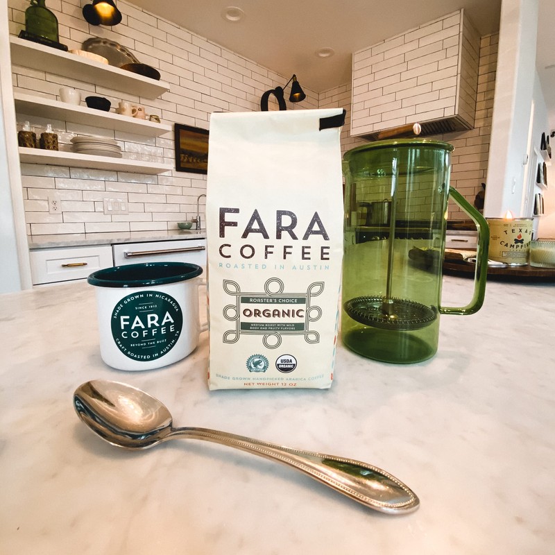 Fara Coffee, Whole Bean, Nicaraguan Decaf (Medium/Dark), 12 oz