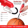 REVIVL Dual-Action Hand Pump for Sports Balls with 5 Needles