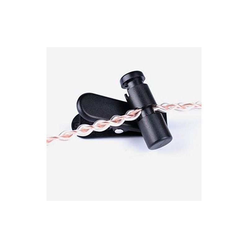 Headset Wire Clip for Earphone Wire, Fixed Cable on The