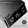 Braun Digital Alarm Clock with VA LCD Display, Touch Snooze
