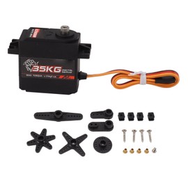 35KG Servo Motor High Precision Large Torque Low Noise RC Metal Gear Servo Motor for Boat Robot