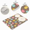 Bolaz Easter Eggs Polka Dot Dish Drying Mat, Absorbent Drying