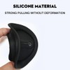 4 Pcs Car Silicone Door Latch Protective Covers, Universal Fit,