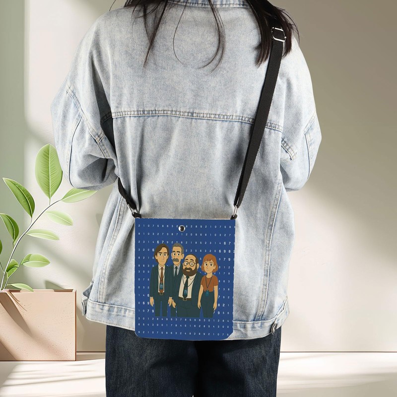 MYSOMY Lumon Industries Crossbody Bag Macrodata Refinement Gift Scary Numbers