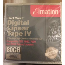 Black Watch Digital Linear Tape IV Magnetic 1/2" Cartridge Tape 80GB, Compatible