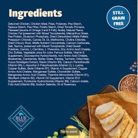 Blue Buffalo Chicken Potatoes Nutrition Healthy Weight Adult Dry Dog Food,24 lbs